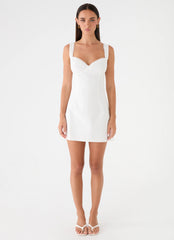 Riva Bella Mini Dress - White