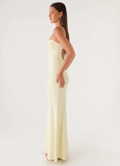 Vamonos Maxi Dress - Yellow
