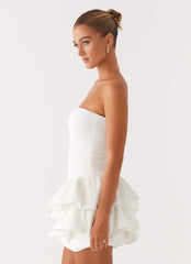 Marie Mini Dress - White