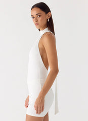 On My Way Mini Dress - White