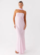 Under The Pagoda Maxi Dress - Pink