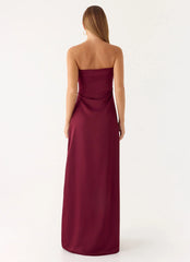 Jiana Maxi Dress - Merlot
