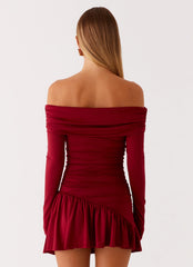 Grazia Mini Dress - Red
