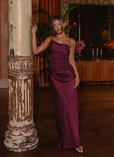 Eternal Energy Maxi Dress - Merlot