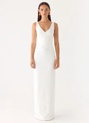 Nerine Maxi Dress - White