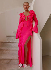 Charlize Maxi Dress - Pink