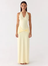 Maribelle Maxi Dress - Lemon