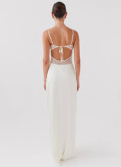 Palais Royale Lace Maxi Dress - Antique