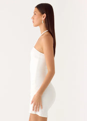 Sacred Mini Dress - White
