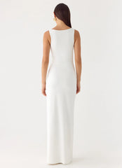 Nerine Maxi Dress - White