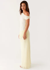 Lili Maxi Dress - Yellow