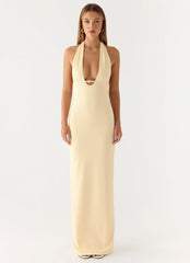 Javana Maxi Dress - Yellow