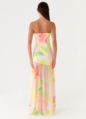 Shape Of Love Maxi Dress - Floral Romance