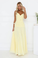 Lemonade Sunshine Maxi Dress Yellow