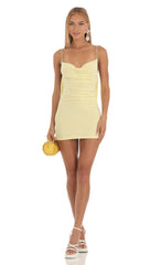 Feel The Sun Halter Sweetheart Skater Dress