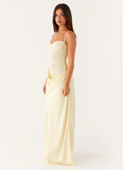 Romy Maxi Dress - Yellow