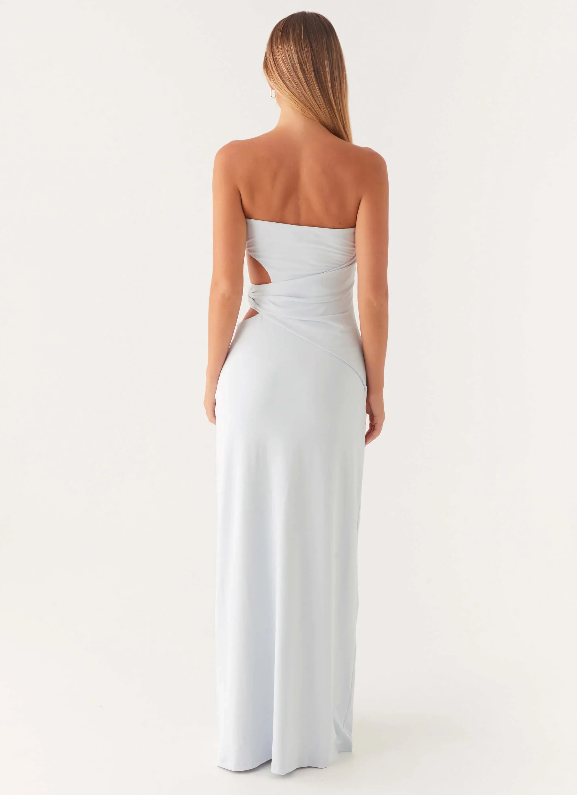 Anetta Maxi Dress - Pale Blue