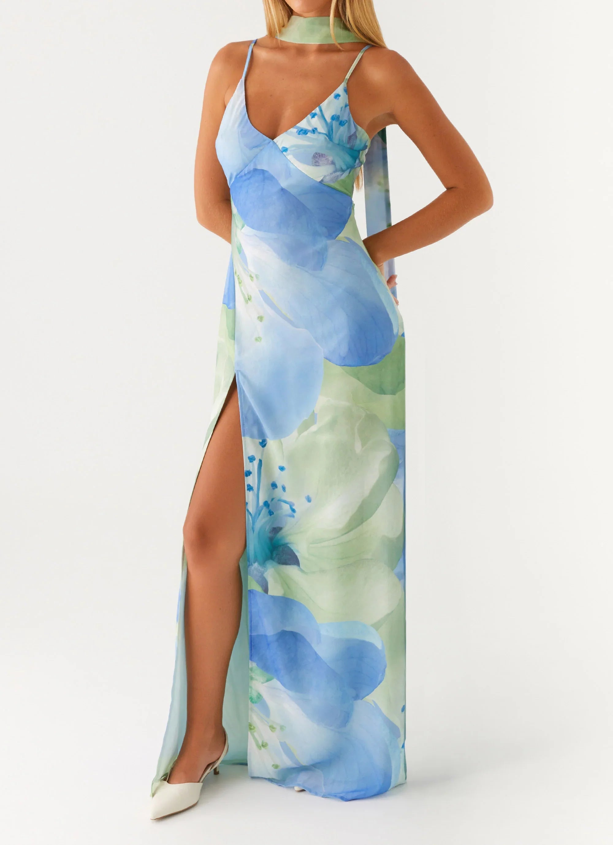 Sanctuary Maxi Dress - Flower Print