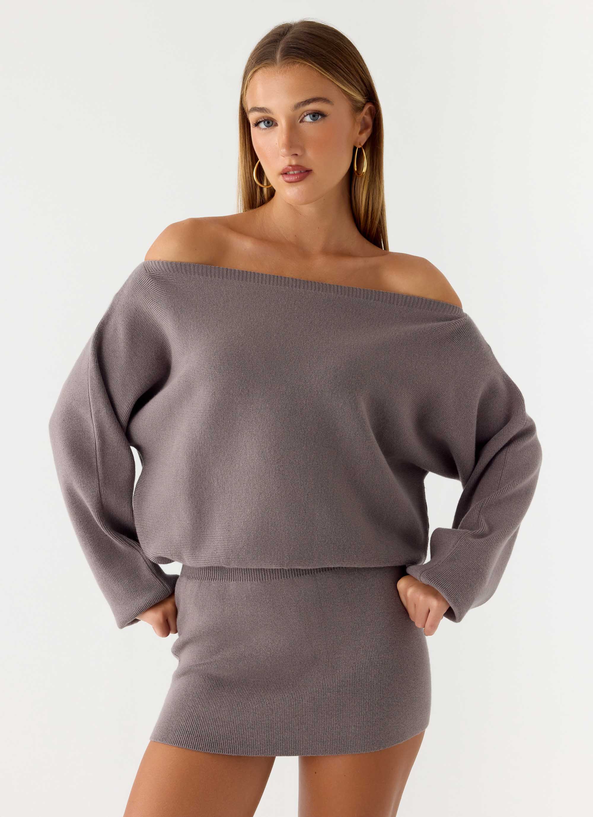 Ravyn Mini Dress - Grey