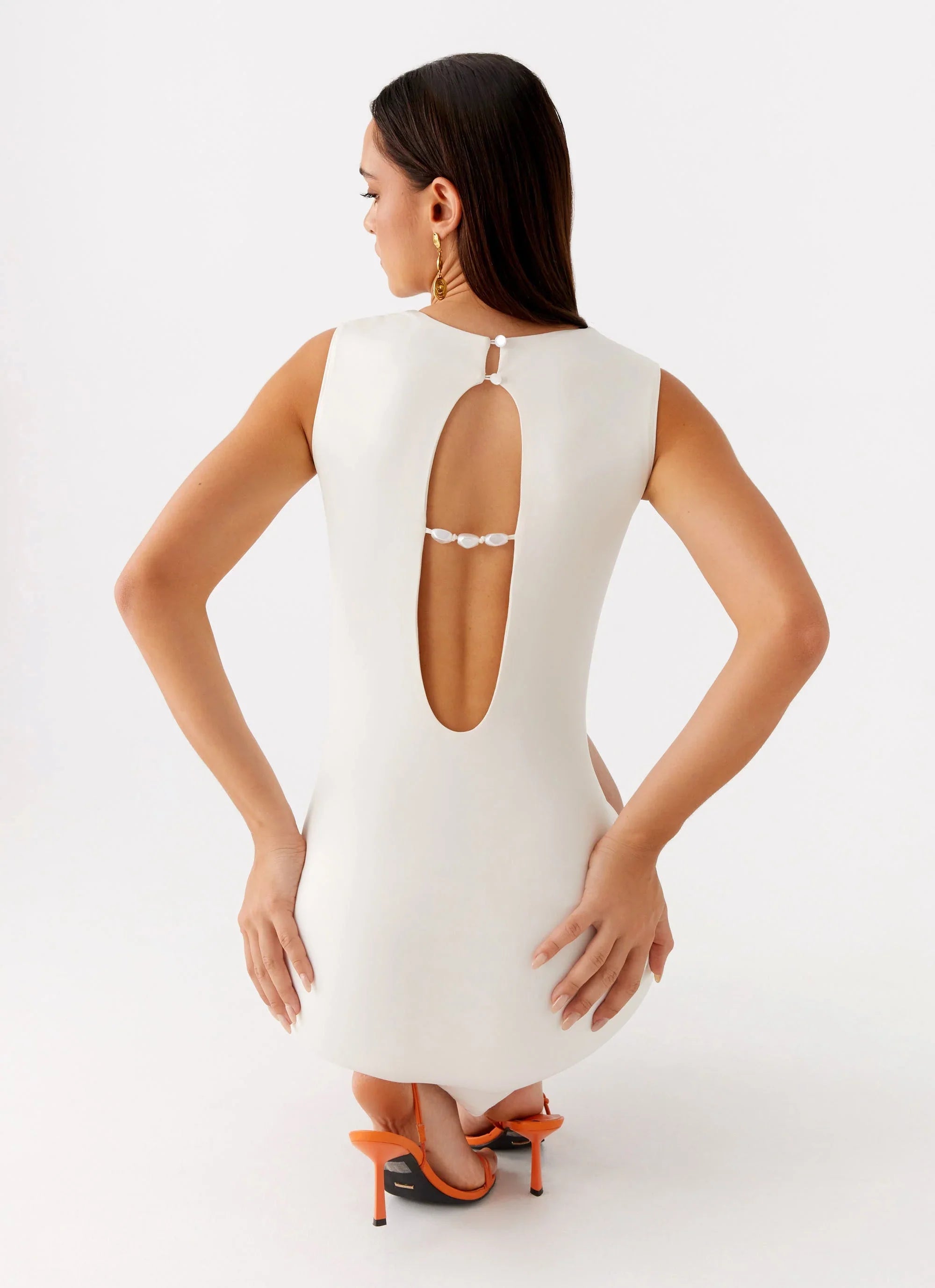 Shai Pearl Mini Dress - Ivory