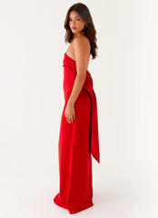 Meredith Maxi Dress - Red