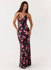Lorrieanne Maxi Dress - Midnight Bloom