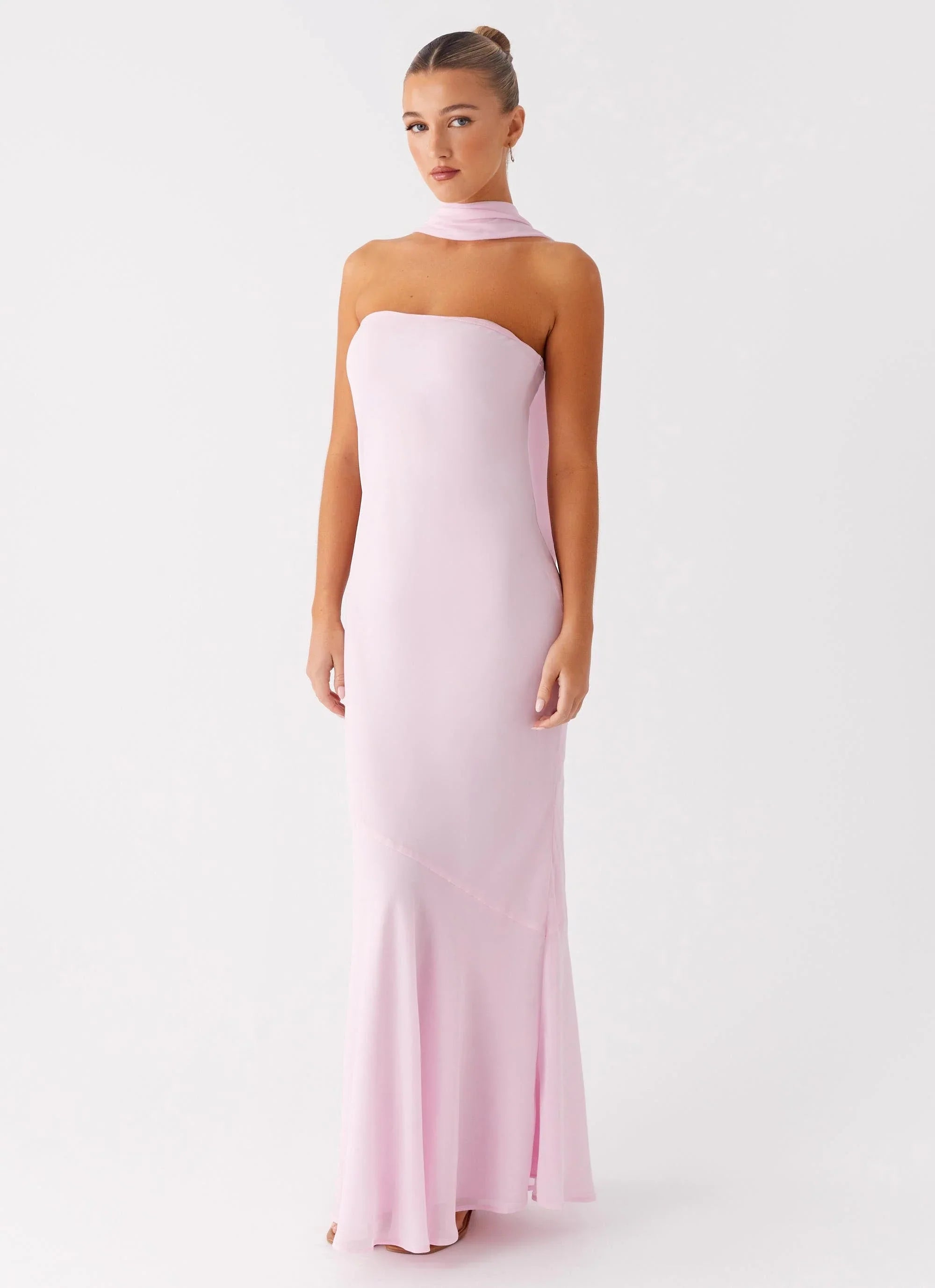 Under The Pagoda Maxi Dress - Pink