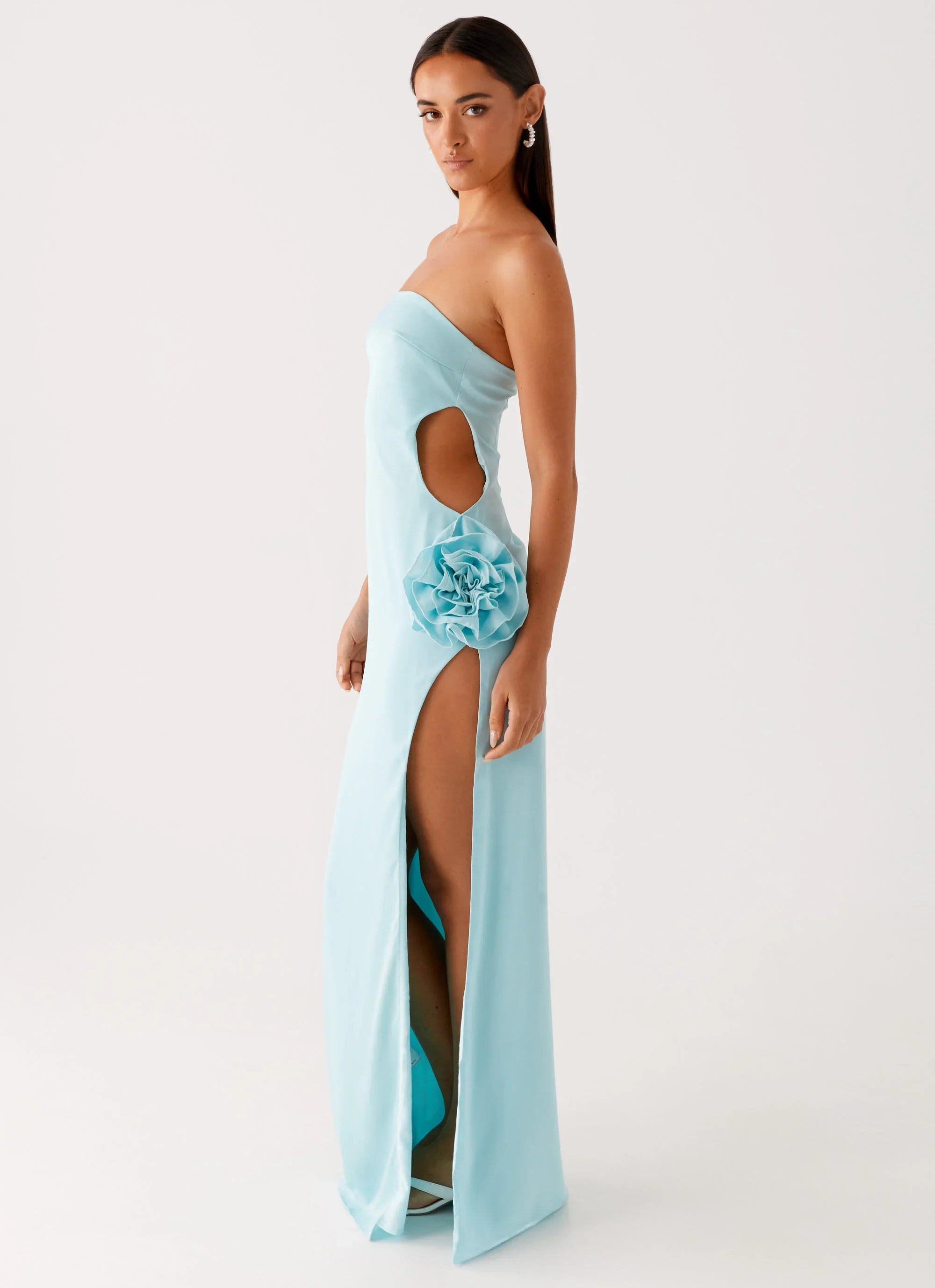 Fenway Strapless Maxi Dress - Mint