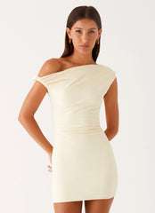 Byron Mini Dress - Sunny Yellow