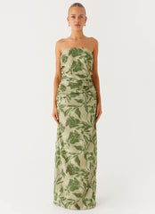 Sirrah Maxi Dress - Jade Fern