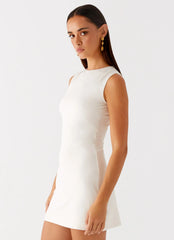 Shai Pearl Mini Dress - Ivory