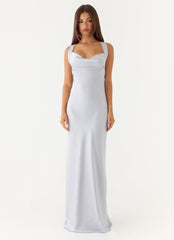 Zandie Maxi Dress - Misty Blue
