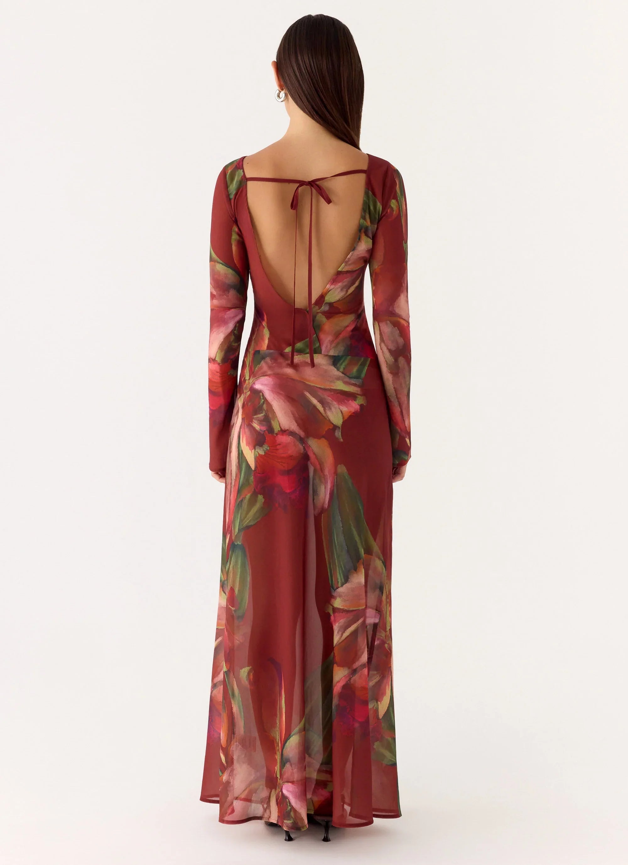 Charmayne Chiffon Maxi Dress - Cuba Cuba