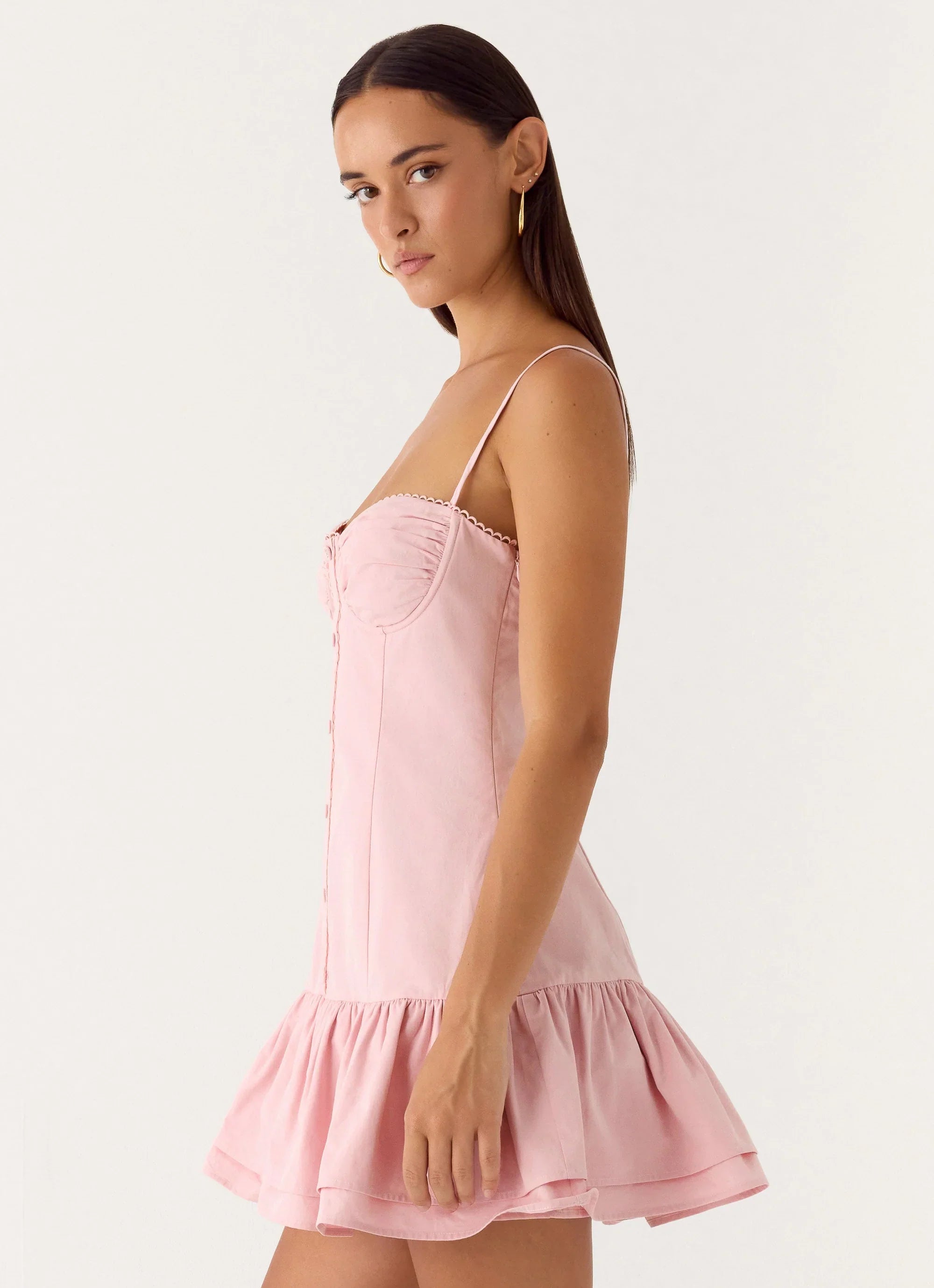 Loulette Mini Dress - Pink