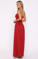 Take Back Maxi Dress Red