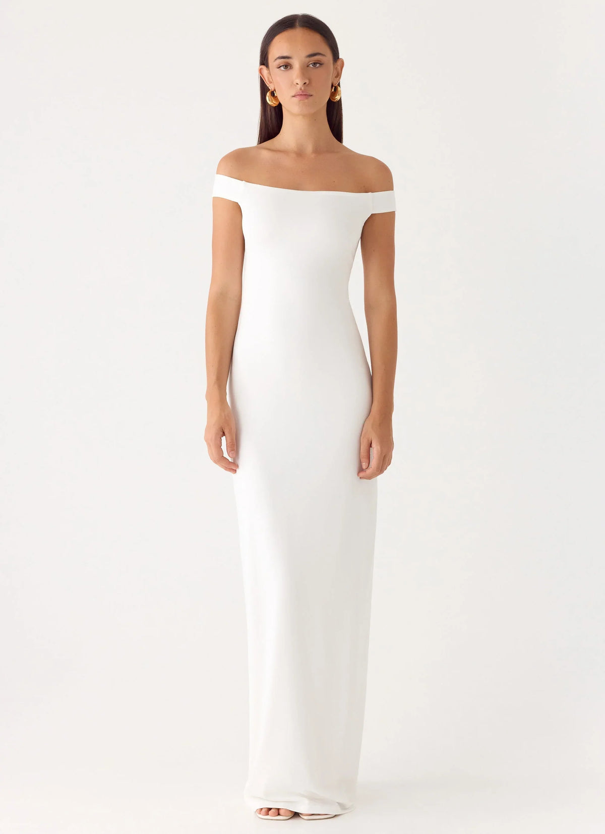 New Intentions Maxi Dress - White