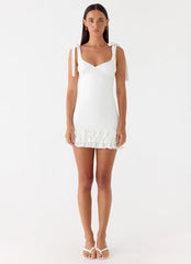 Laufey Mini Dress - White