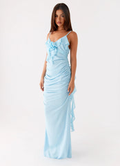 Jasmina Maxi Dress - Blue