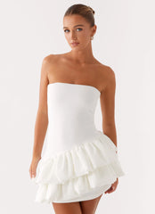Marie Mini Dress - White