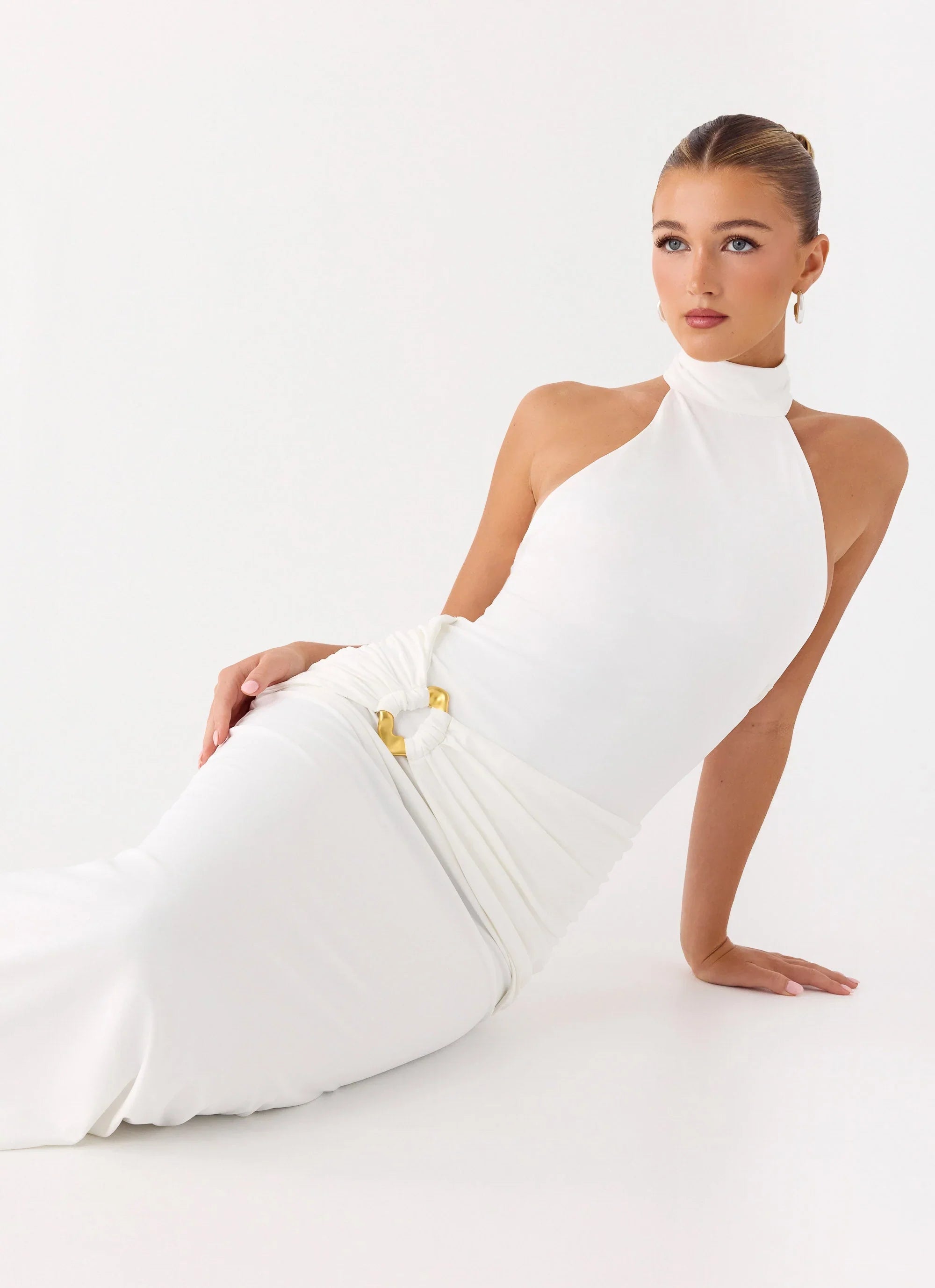 Forever Radiant Maxi Dress - White