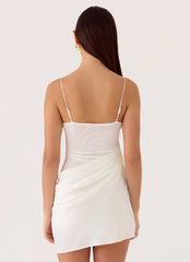 Eternal Energy Mini Dress - Ivory