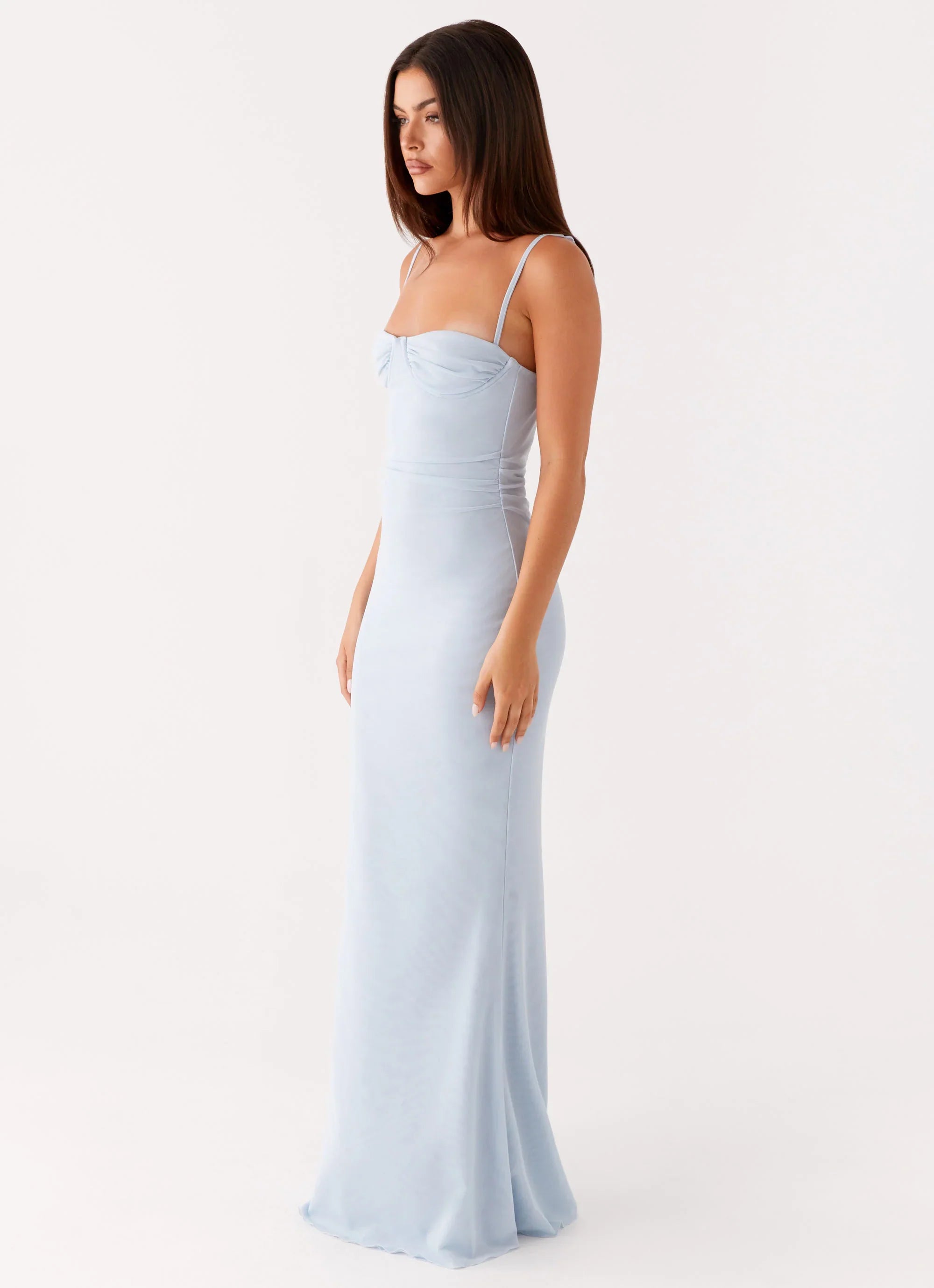 Anna Sophia Maxi Dress - Blue