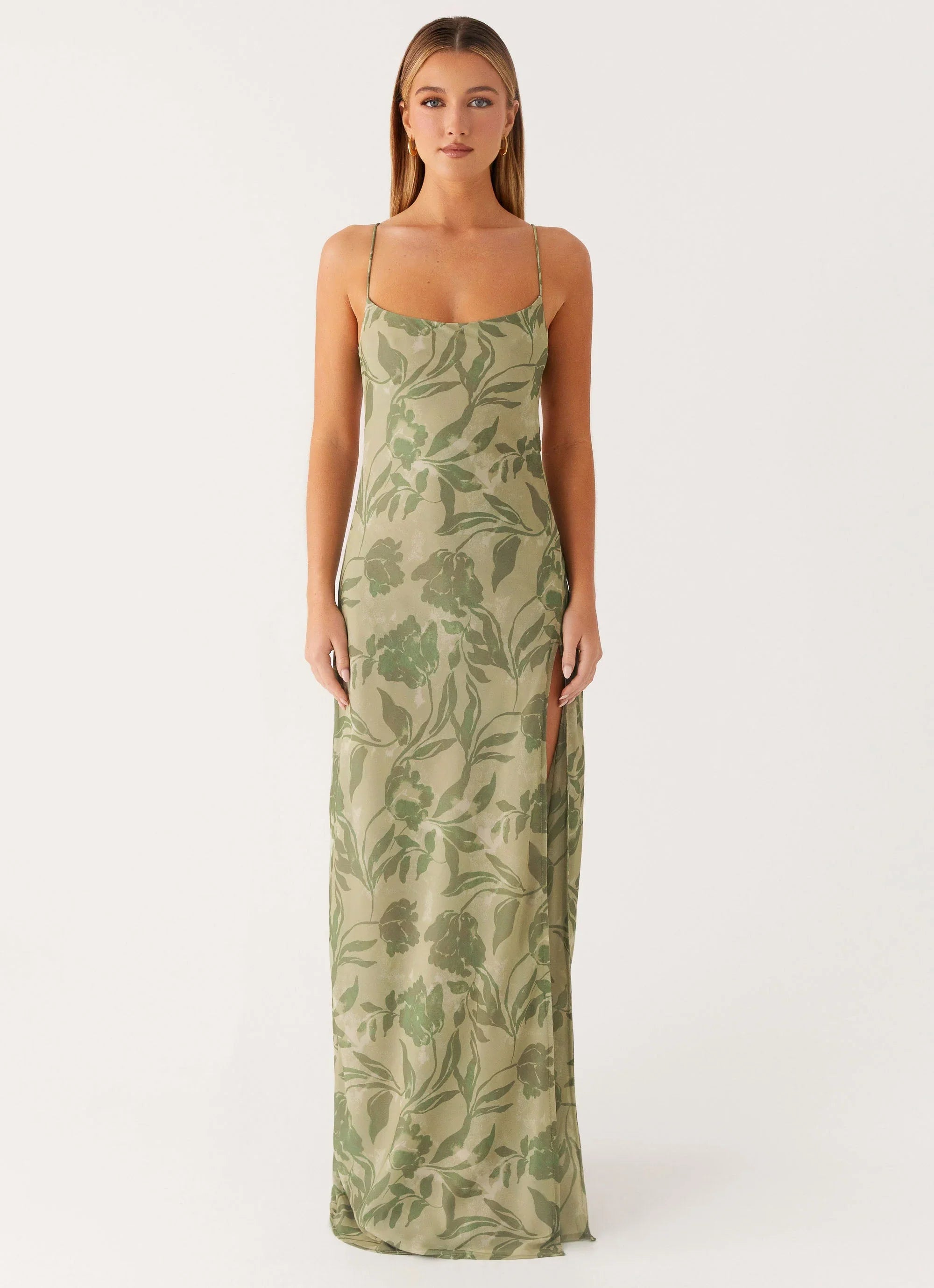 Alouette Maxi Dress - Jade Fern