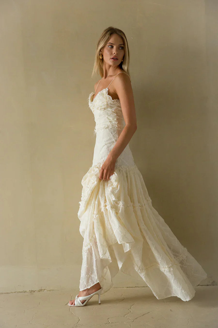Percy Lace Maxi Dress