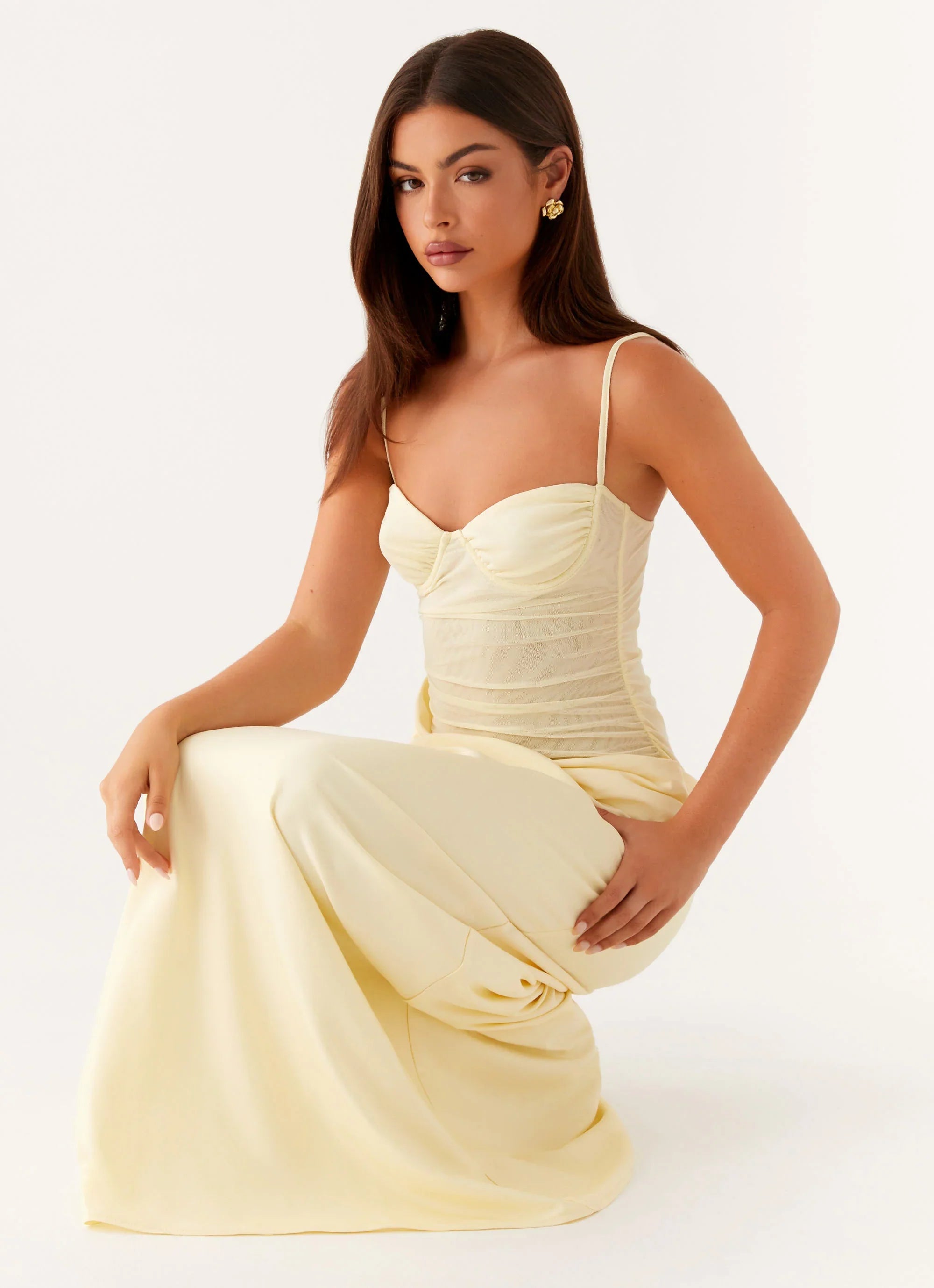 Romy Maxi Dress - Yellow