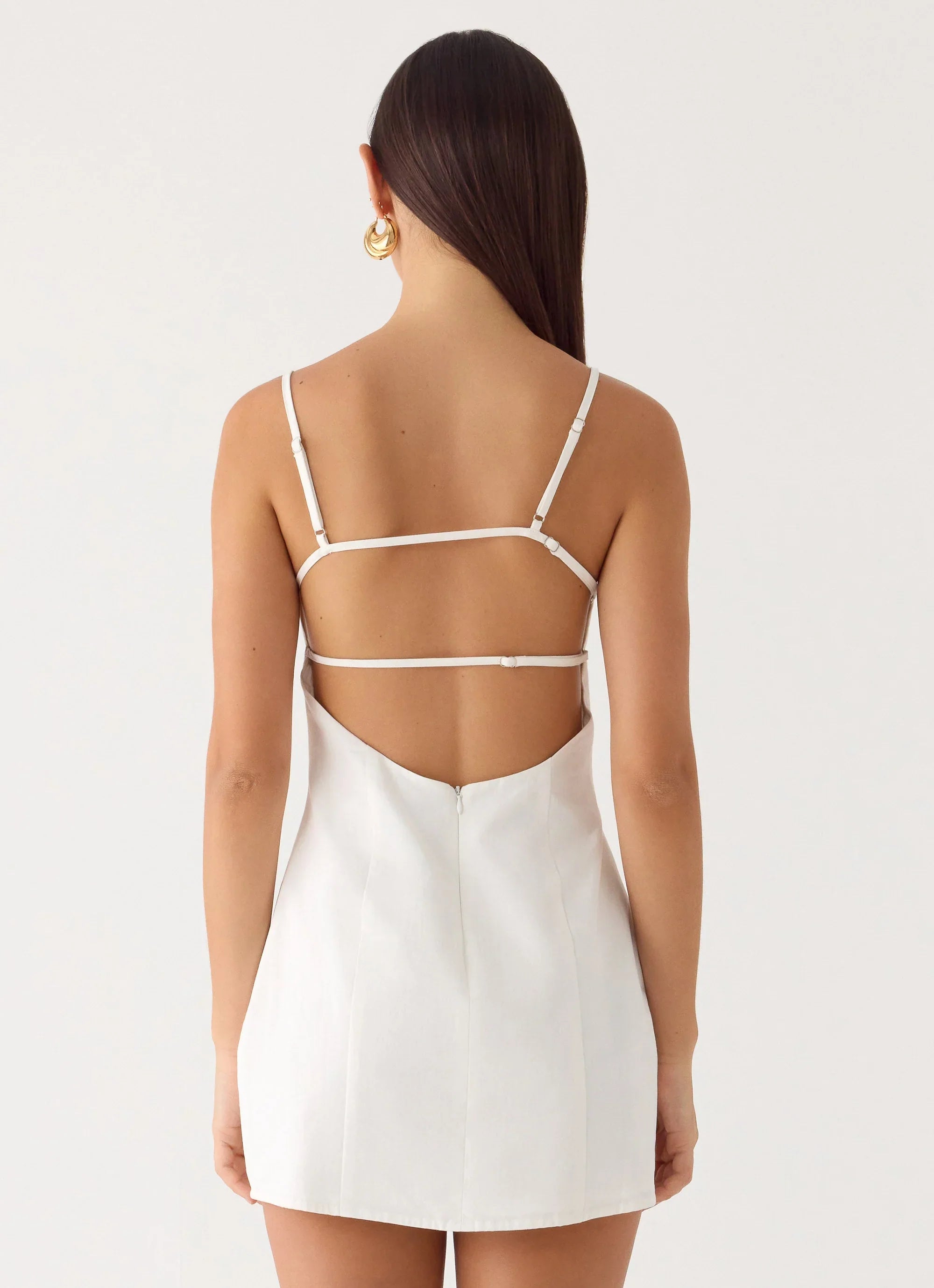 Second Sun Mini Dress - White