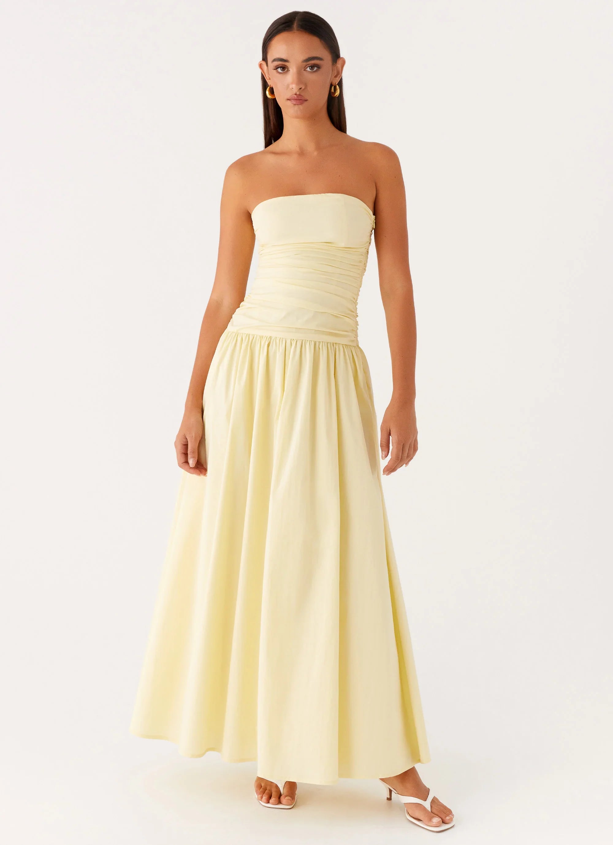 Carmel Maxi Dress - Yellow