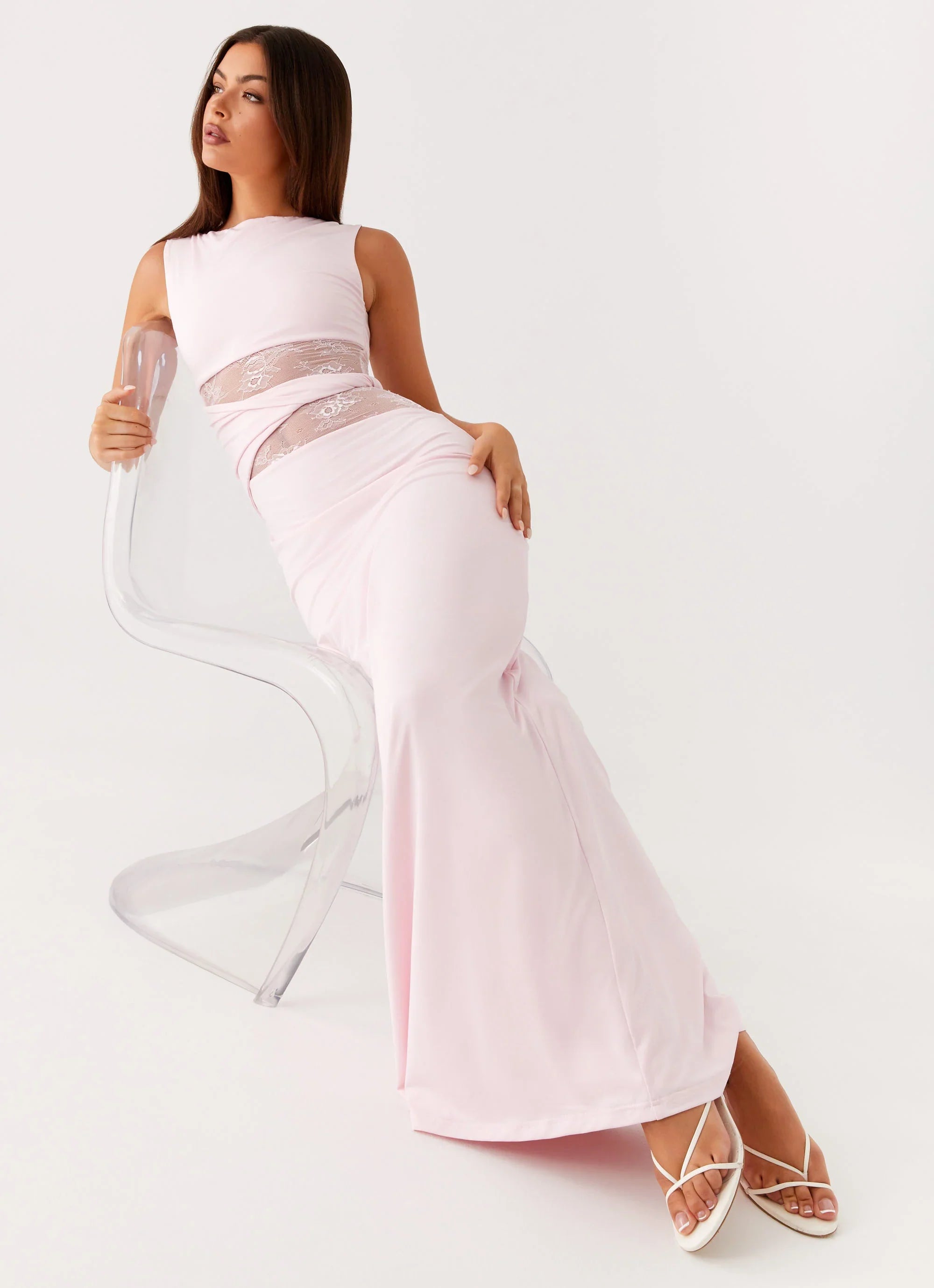 Karma Maxi Dress - Pink