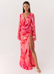Rafaella Maxi Dress - Sun Blushed Bloom