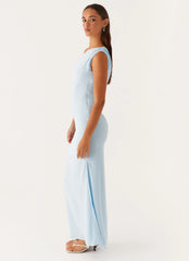 Dinner Date Maxi Dress - Blue
